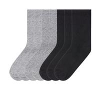 pepperts!® Lot de 7 paires de chaussettes fille (39-42, noir/gris)