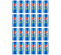 Pepsi Lot de 24 boîtes de boisson gazeuse au citron vert 330 ml