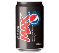 Pepsi Max A01100 Lot de 24 boîtes à boisson gazeuse 330 ml