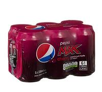 Pepsi Max Cerise 330ml (Pack de 24 x 330ml)