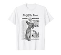 Pepsi The Pepsi Cola Times Publicité de Journal Vintage T-Shirt