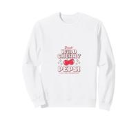 Pepsi Wild Cherry Light & Rafraîchissant Retro Graphic PAPL1938 Sweatshirt