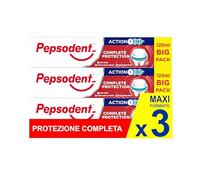 Pepsodent dentifrice 125 ml Complete Protection | Protection complète | BIG PACK (pack de 3 x 125 ml)