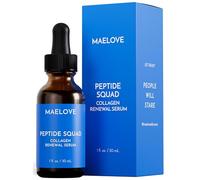 Peptide Squad Sérum régénérant au collagène, sérum anti-âge pour le visage avec peptides de cuivre, argireline et matrixyl 3000, sérum hydratant avec peptides pour rides, ridules et ridules