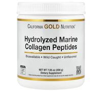 Peptides de collagène marin hydrolysés, non aromatisés, 200 g, California Gold Nutrition