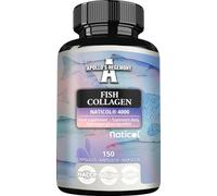 Peptides de collagène marin NatiCol® - 3000 mg par portion - 150 gélules - Protéines de collagène de poisson pour une peau, des articulations et des cheveux sains - par Apollo's Hegemony