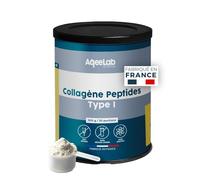 Peptides de Collagène Peptan® • 300 g, Neutre •Qualité prouvée, produit breveté • Articulations & Tendons • Testé en labo indépendant • Made in France • Marque écoresponsable • AqeeLab Nutrition