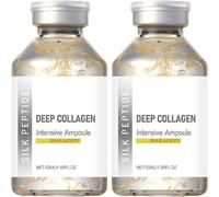 Peptides Soie Ampoule Lifting Intensive Lifting Bulbe, Sérum de peptide de collagène pour le visage, sérum facial pour femme, anti-âge, ampoule de peptide de soie profond, raffermissant et hydratant