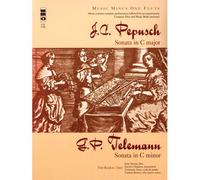 Pepusch - Sonata In C; Telemann - Sonata In C Minor: Music Minus One Flute