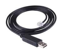 PEPWE Câble virtuel USB vers RJ12 RS232 pour un transfert de données fluide et rapide et une compatibilité avec les appareils - Câble de connexion de communication de 180 cm