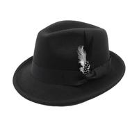 PEPWE Casquettes plates pour costume d'Halloween, spectacles sur scène, chapeaux de magiciens