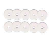 PEPWE Disques de piercing en silicone souple anti-hyperplasie anti-affaissement pour nez oreille cartilage joint souple