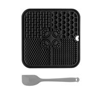 PEPWE DogSlow Gamelle antidérapante pour chien et félins Passe au lave-vaisselle Favorise une meilleure digestion Simple à entretenir Gamelle pour chien à alimentation lente