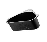 PEPWE Égouttoir triangulaire pour évier - En maille d'acier de qualité alimentaire - Multifonction - Pour le rangement des aliments - Passoire de cuisine triangulaire