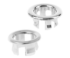 PEPWE Lavabo de salle de bain avec trou rond