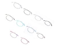PEPWE Lot de 10 bracelets d'amitié tissés multicolores faits à la main réglables avec nœud coloré réglable, taille unique, Comme décrit