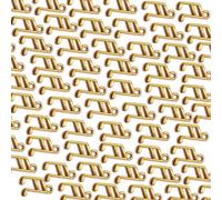PEPWE Lot de 100 breloques en forme de note de musique en alliage résistant à la rouille pour collier et fabrication de bijoux