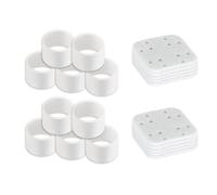 PEPWE Lot de 20 tampons filtrants pour humidificateur, tampons absorbants minéraux pour humidificateur LV600S LV600HH