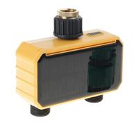 PEPWE Minuteur d'eau automatique pratique avec double valves, minuterie d'eau numérique pour arroseur de jardin et irrigation goutte à goutte