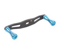 PEPWE Moulinets de pêche à double poignée en fibres de carbone - Pièce d'assemblage de rechange - Double bras à bascule - Moulinet en fibres de carbone