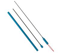 PEPWE Outil de dégonflage portable pour poissons - Aiguille creuse - Aiguille de forage rapide - Aiguille d'hameçon vers de terre