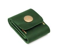 PEPWE Pochettes de rangement pour médiators de guitare en cuir synthétique, Vert