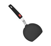 PEPWE Spatule professionnelle en silicone - Ustensiles de cuisine antiadhésifs pour œufs crêpes poisson hamburger - Turner de cuisine en acier