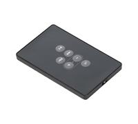 PEPWE Télécommande facile à utiliser pour systèmes de musique, construction légère et disposition des boutons claire pour la télécommande