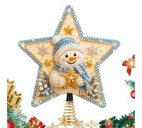 PEQJHiP Pearl Art Décoration de sapin de Noël Étoile DIY | Ensemble de perles et strass pour les professionnels, adultes, amateurs, maison, appartement, atelier, salon