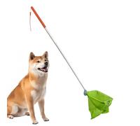 per Feci di Cane - Telescopica per Animali Domestici con Manico Lungo | Regolabile per Rifiuti Cane Gatto | Casa Appartamento Soggiorno Esterno Giardino Campeggio