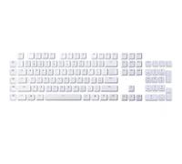 per G915 Set Completo di 109 Keycaps per sostituire per Logitech G915/G913/G815/G813 TKL Tastiera meccanica da Gioco RGB Set Completo di keycaps (Bianco)