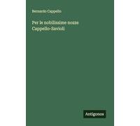 Per le nobilissime nozze Cappello-Savioli