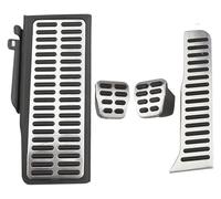 Per VW CC Per Passat B6 B7 R36 Per Linea LHD Guida A Sinistra Pedali Per Auto Acceleratore Freno Poggiapiede Copripedali Coperture repose-pieds pédale essence(MT with rest)