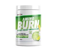 Per4m Amino Burn Poudre, Acides Aminés avec Caféine, Carnitine et Thé Vert, Brûleur de Graisse pour Énergie, Endurance et Récupération Musculaire, Complément Fitness Sport - Citron Lime Popsicle, 240g