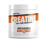 Per4m Créatine Monohydrate Micronisée, Force Musculaire et Puissance Explosive, Performance Athlétique, Prise de Masse et Récupération Sportive, Complément Musculation Fitness Gym - 150g