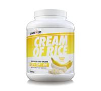 Per4m Crème protéinée de riz | Glucides complexes faciles à digérer | Porridge de riz lisse sans gluten à base de plantes | Idéal avant l'entraînement (2 kg, crème à la banane)