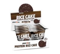 Per4m Galettes de Riz Chocolat Noir 12x2x32g - Galettes de riz goût chocolat noir pour un en-cas savoureux