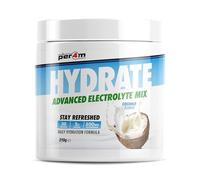 Per4m Hydration Electrolyte Mix, Électrolytes pour Hydratation Optimale et Récupération Sportive, Sodium Potassium Magnésium pour Endurance et Performance Athlétique - Coconut - 210g
