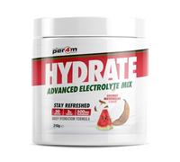 Per4m Hydration Electrolyte Mix, Électrolytes pour Hydratation Optimale et Récupération Sportive, Sodium Potassium Magnésium pour Endurance et Performance Athlétique - Coconut Watermelon - 210g
