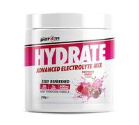 Per4m Hydration Electrolyte Mix, Électrolytes pour Hydratation Optimale et Récupération Sportive, Sodium Potassium Magnésium pour Endurance et Performance Athlétique, Raspberry Cherry, 210g