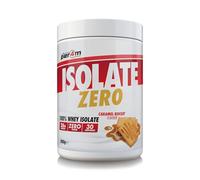 Per4m Isolate Zero, Poudre Protéinée Whey pour Prise de Masse et Récupération Musculaire, Acides Aminés Essentiels, Faible en Sucre, Haute Protéine, Fitness Sport - Caramel Biscuit - 900g