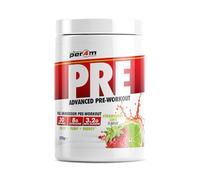 Per4m Pre Workout Stim, Pré-Entraînement Énergie Explosive, Endurance et Concentration, Performance Sportive avec Caféine Naturelle, Musculation Force Athlétique Fitness Gym - Strawberry Lime - 570g