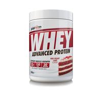Per4m Whey Protein Concentrée, Prise de Masse et Récupération Musculaire, Acides Aminés Essentiels, Haute Teneur en Protéines, Faible en Glucides, Complément Fitness Sport - Red Velvet Cake - 900g