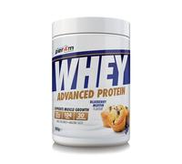 Per4m Whey Protein Concentrée, Prise de Masse et Récupération Musculaire, Acides Aminés Essentiels, Haute Protéine, Faible en Glucides, Complément Fitness Sport - Blueberry Muffin - 900g