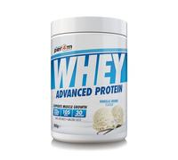 Per4m Whey Protein Concentrée, Prise de Masse et Récupération Musculaire, Acides Aminés Essentiels, Haute Teneur en Protéines, Faible en Glucides, Complément Fitness Sport - Vanilla Creme - 900g