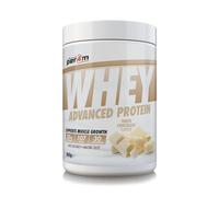 Per4m Whey Protein Concentrée, Prise de Masse et Récupération Musculaire, Acides Aminés Essentiels, Haute Protéine, Faible en Glucides, Complément Fitness Sport - White Chocolate - 900g