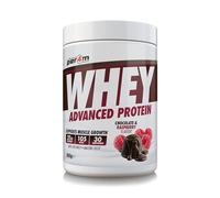Per4m Whey Protein Concentrée, Prise de Masse et Récupération Musculaire, Acides Aminés Essentiels, Haute Protéine, Faible en Glucides, Complément Fitness - Chocolate & Raspberry - 900g