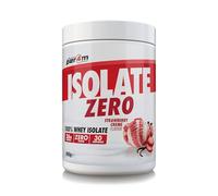 Per4m Whey Protein Isolate Zero, Poudre Protéinée pour Prise de Masse et Récupération Musculaire, Acides Aminés Essentiels, Faible en Sucre, Haute Protéine, Fitness Sport Gym - Strawberry - 900g
