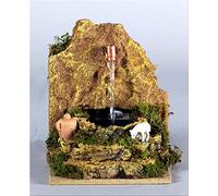 PERAGASHOP Fontaine avec pompe 10 x 13 x 12 cm Beige