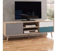 Concept Usine – Meuble TV scandinave PERAST 150 cm Marron